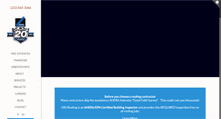 Desktop Screenshot of crsroofing.com